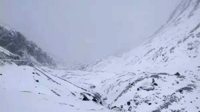 Photo of Snowfall continues in high-altitude areas of Himachal Pradesh