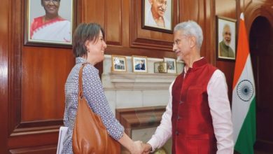 Photo of EAM Dr S Jaishankar Meets With Secretary General Of Belgian Ministry Of Foreign Affairs, Theodora Gentzis