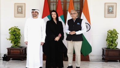 Photo of Foreign Secretary Vinay Kwatra Meet Minister Of State For International Cooperation, UAE Reem Al Hashimy In New Delhi