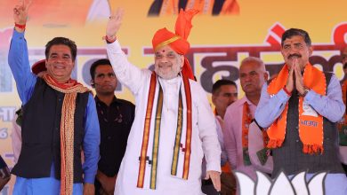 Photo of Union Minister of Home and Cooperation Shri Amit Shah addressed a massive rally in Jammu.