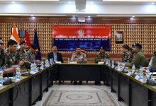 Photo of IGP Kashmir chairs security review meeting at PCR Kashmir