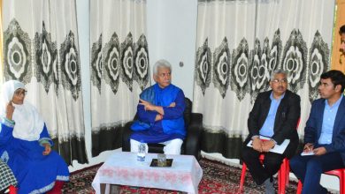 Photo of Lt Governor meets family members of the victims of Srinagar Boat Tragedy
