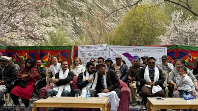 Photo of Tourism Department, Leh celebrated the second day of Apricot Blossom Festival at Tyakshi on April 14.
