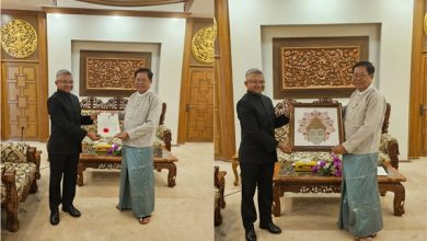 Photo of Indian Ambassador To Myanmar, Abhay Thakur Meets Deputy PM And Foreign Minister Of Myanmar