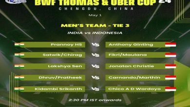 Photo of Indian Team To Take On Indonesia In Quarter-Finals Of Thomas Cup In Chengdu, China