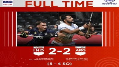 Photo of India’s Mens Team Beat Argentina In Shoot Out In FIH Pro Hockey League In Belgium