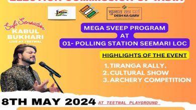 Photo of Kupwara District Election Office Organises Mega Voter Awareness Programme Under SVEEP