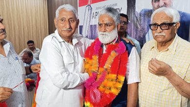 Photo of Apni Party welcome new entrants in Jammu office