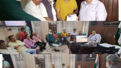 Photo of Apni Party deputation calls on Relief Commissioner (M) in Jammu Expresses displeasure over missing of 1000 displaced KP voter’s names