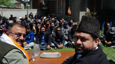 Photo of Vikram Randhawa, Moulana Syed appealed to vote for BJP at Kargil