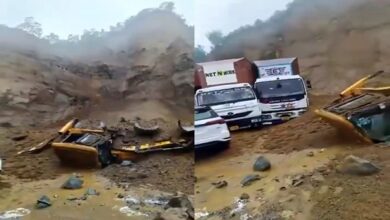 Photo of Heavy Rains Continue To Lash, NH-415 Washed Away & Vehicular Movement Halted