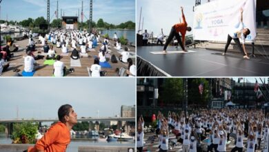Photo of Indian Embassy Organises Yoga Sessions In Washington, Embracing International Yoga Day’s ‘Yoga For Self And Society’ Theme