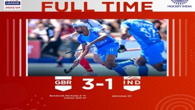 Photo of Indian Men’s Hockey Team Went Down 1-3 To Great Britain