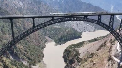 Photo of Indian Railways Conducts Successful Trial Run Of MEMU Train On Chenab Bridge