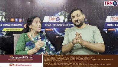 Photo of KasherKathBaath between Bharti Kaul and Rohit Bhat on the topic of ‘EGO’