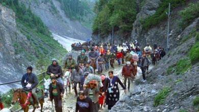 Photo of Another batch of 1771 pilgrims leaves to perform pilgrimage to Amarnath Cave Shrine