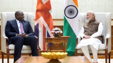 Photo of UK Foreign Secretary David Lammy Meets PM Narendra Modi In New Delhi