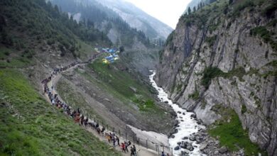 Photo of 4669 Pilgrims Left Bhagwati Nagar Yatri Niwas Base Camp In Jammu.