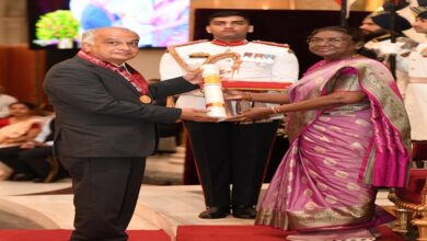 Photo of President Droupadi Murmu confers National Geoscience Awards at Rashtrapati Bhavan