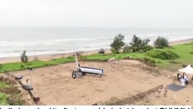 Photo of India’s first reusable hybrid rocket Rhumi-1 launched from Chennai by Space Zone India in collaboration with Martin Group