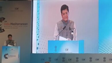 Photo of Commerce and Industry Minister Piyush Goyal addresses India-Mediterranean Business Conclave 2024