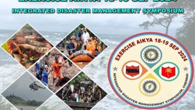 Photo of National Symposium ‘Exercise AIKYA’ on Disaster Management to Begin in Chennai