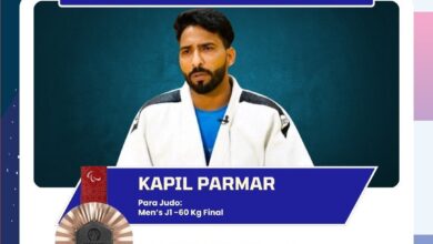 Photo of Kapil Parmar clinches India’s first ever Paralympic medal in Judo