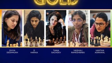 Photo of PM laudes Indian Chess contingent for their remarkable achievements