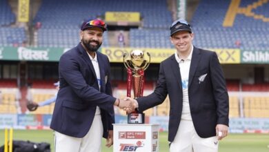 Photo of Pune cricket test match: NZ wins toss, elects to bat