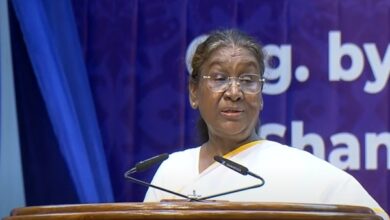 Photo of President Murmu Highlights Role of Spirituality in Addressing Global Issues at Rajasthan Summit