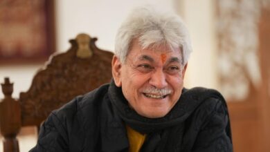 Photo of J&K LG Manoj Sinha greets people on the occasion of Gandhi Jayanti