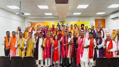 Photo of J&K: BJP welcomes newly elected 29 MLAs in Jammu