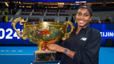 Photo of US tennis star Coco Gauff wins China Open final in straight sets