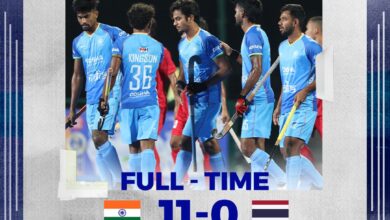 Photo of India thrash Thailand 11-0 in Men’s Junior Asia Cup Hockey opener in Oman