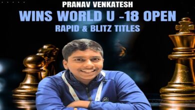 Photo of Pranav Venkatesh wins FIDE World U-18 Youth Rapid & Blitz Chess titles