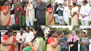 Photo of President Murmu hosts ‘At Home’ event at Rashtrapati Nilayam