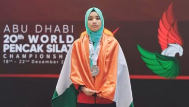 Photo of India Shines at Junior World Pencak Silat Championship: Nusrath Fatima Wins Silver for Nation