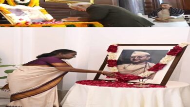 Photo of President Murmu, VP Dhankhar, PM Modi pay tributes to Netaji Subhas Chandra Bose on Parakram Diwas