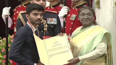 Photo of President Murmu confers National Sports Awards 2024