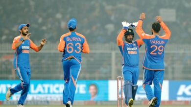 Photo of India beat England by 7 wickets in1st T20I at Eden Gardens