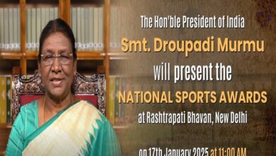 Photo of President Murmu to confer National Sports Awards 2024