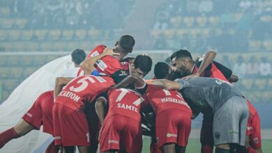 Photo of NorthEast United FC clinches 4-1 victory over Hyderabad FC