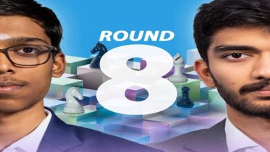 Photo of Praggnanandhaa, Gukesh draw in 8th round of Tata Steel Chess Masters 2025