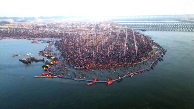Photo of Over 10 crore devotees take holy dip at Triveni Sangam so far
