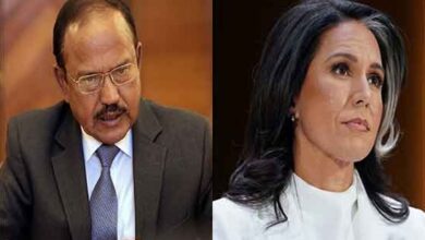 Photo of NSA Ajit Doval, US Intelligence Director Tulsi Gabbard discuss India-US ties in New Delhi