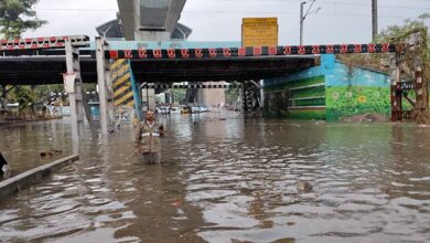 Photo of Telangana CM alerts officials as heavy rains lash Hyderabad