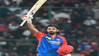 Photo of Rahul’s unbeaten 93 guide DC to fourth straight victory