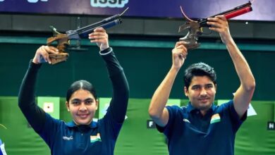 Photo of ISSF: Inder Singh Suruchi and Saurabh Chaudhary win mixed Team Gold