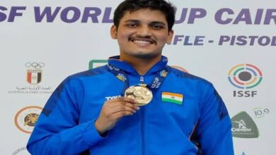 Photo of Rudrankksh strikes gold in 10m air rifle at ISSF World Cup