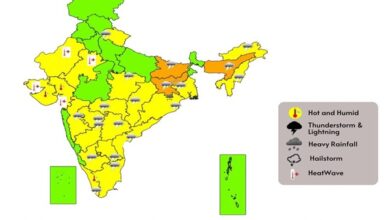 Photo of IMD forecasts heatwave in Rajasthan, Gujarat; heavy rainfall in Odisha, Northeast